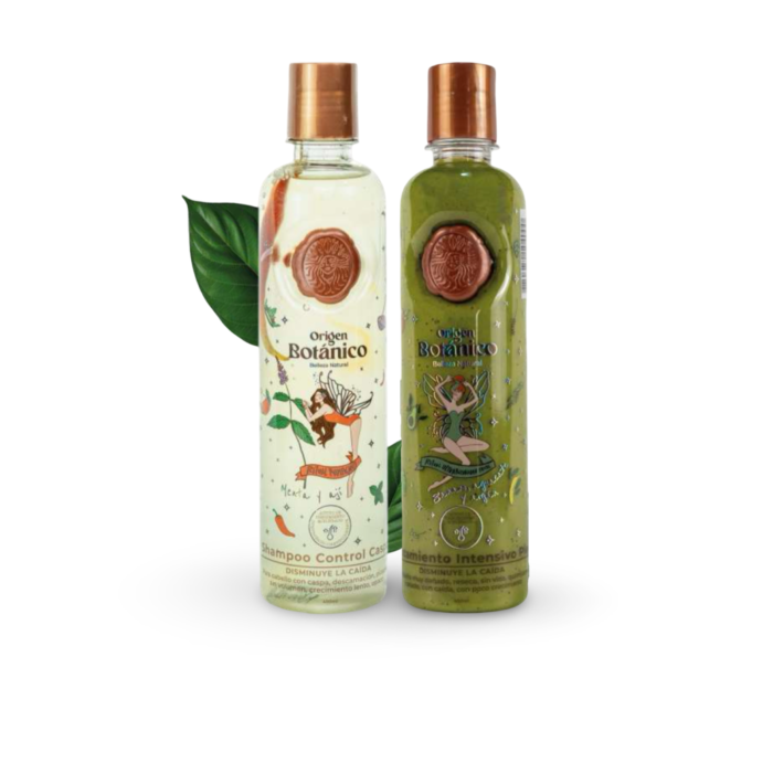 Dúo Shampoo Menta y Ají Control Caspa